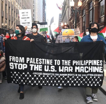 From Palestine to the Philippines, Stop the U.S. War Machine 